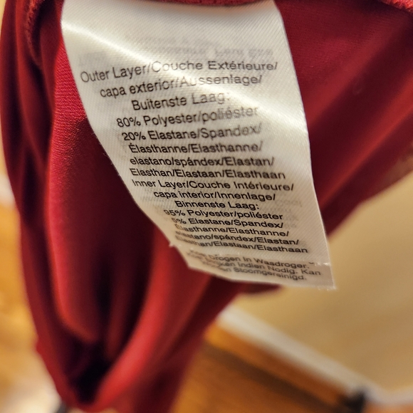 DKNY Mesh Overlay Maxi Halter Dress with Shorter Lining - Picture 3 of 11